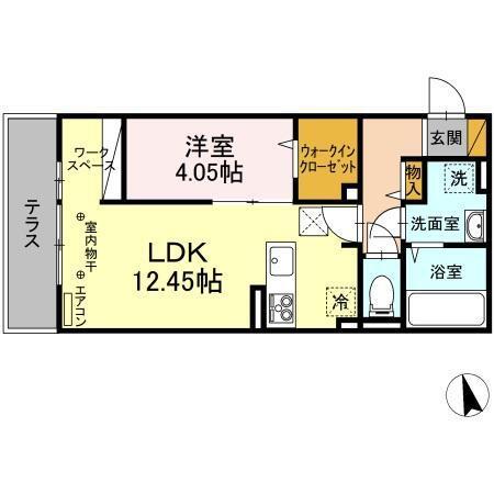 AALII（アアリイ）　Ⅲ（103） 間取り図画像