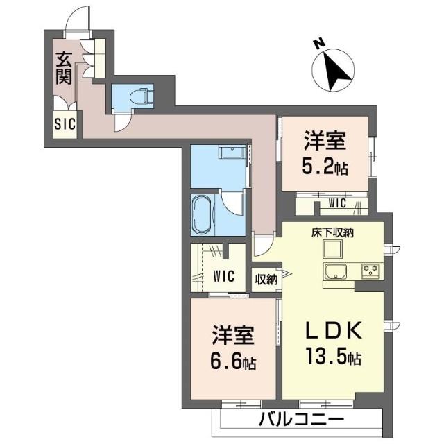 ラディアント（103） 間取り図画像