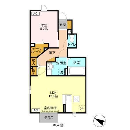 コンフォレスト（105） 間取り図画像