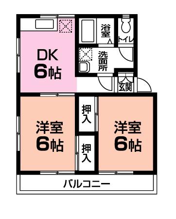 シティーコートＡ棟（101） 間取り図画像