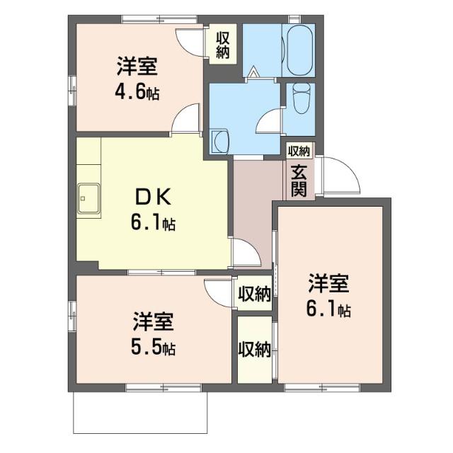 サンロード　五反田A（202） 間取り図画像