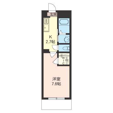 スカイガーデン（302） 間取り図画像
