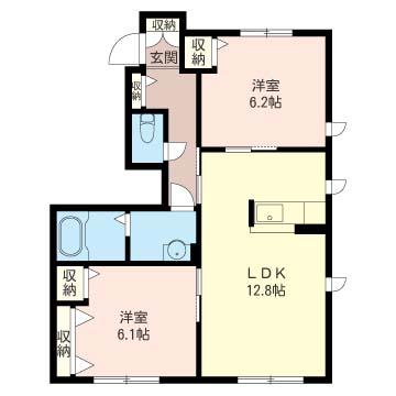 コライユA（103） 間取り図画像