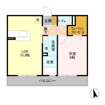 アルバ（202） 間取り図画像
