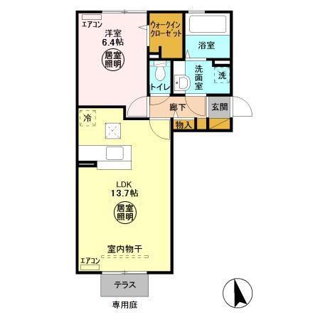  間取り図写真