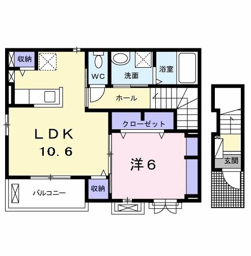 フォレスト　ガーデン（201） 間取り図画像