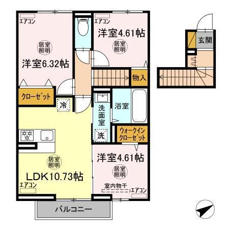  間取り図写真