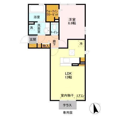  間取り図写真