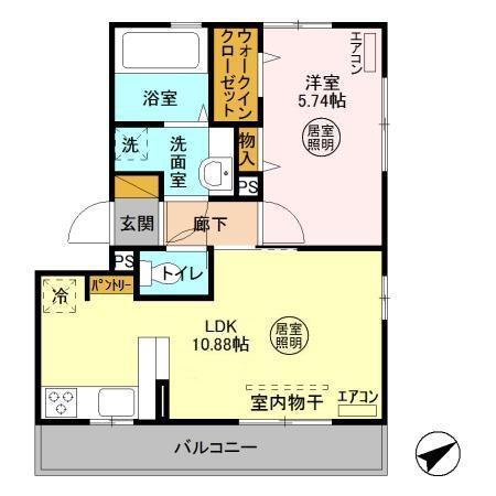  間取り図写真