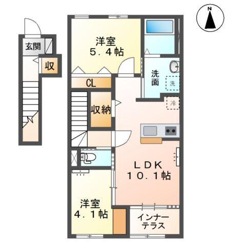 グランパレスⅡ 間取り図画像