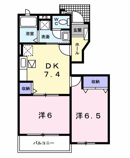 グランドステージＣ（102） 間取り図画像