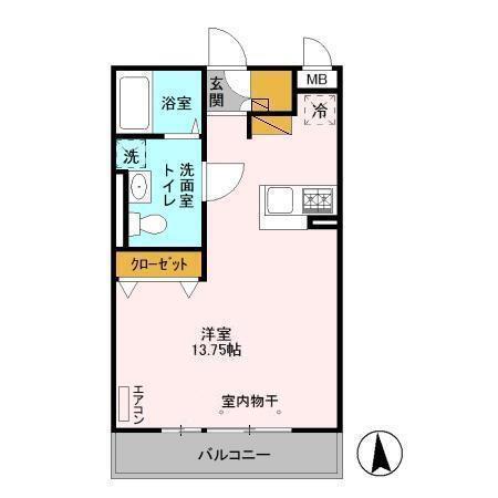 Biz STAY 木更津（306） 間取り図画像