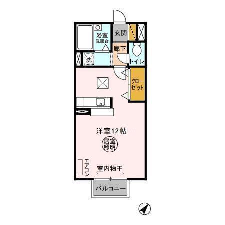 ルミエール　Ｃ（103） 間取り図画像