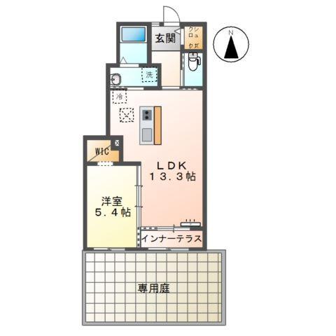 ユニヴァリィ　ノースエイト 間取り図画像