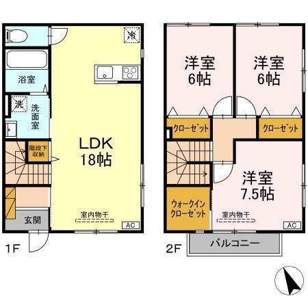  間取り図写真