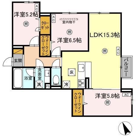  間取り図写真