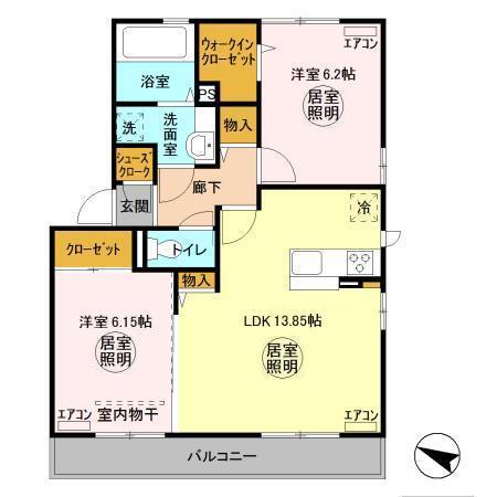  間取り図写真