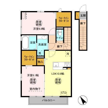  間取り図写真