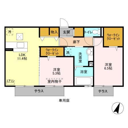  間取り図写真