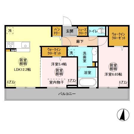  間取り図写真