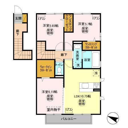  間取り図写真