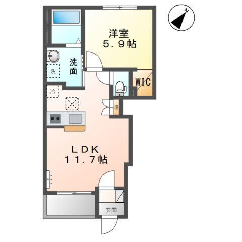 レナレジデンス 間取り図画像