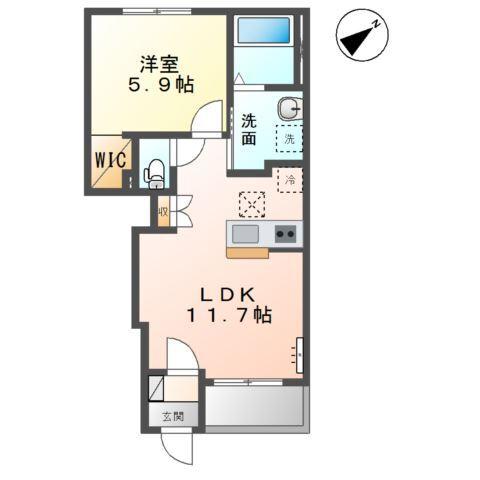 レナレジデンス 間取り図画像