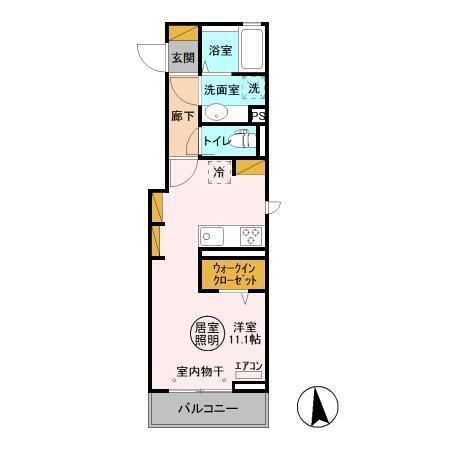 ベルフォーレ（201） 間取り図画像