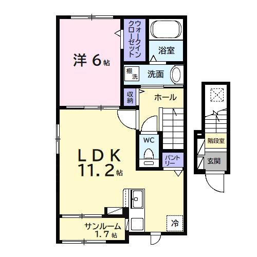 アネックス　ワン（201） 間取り図画像