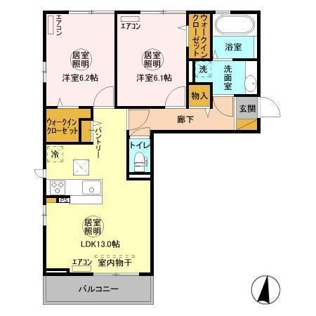 ブレアハウス（103） 間取り図画像