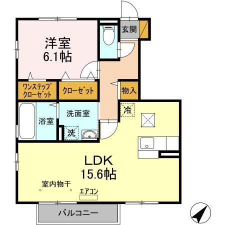 シティアレイ（103） 間取り図画像