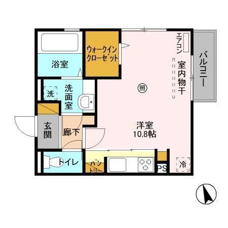 メゾンたくみ（201） 間取り図画像