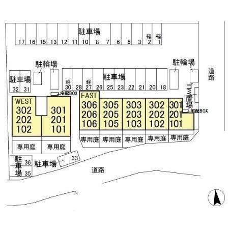 サウザンドサニー　EAST（102） 地形図・案内図