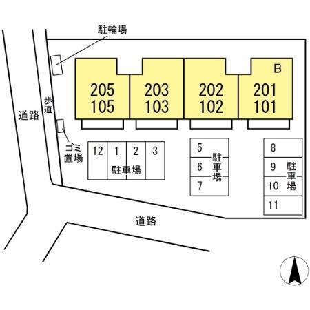 ファミールタヤマ　Ｂ（102） その他