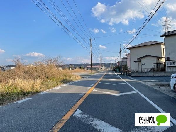 広い前面道路！