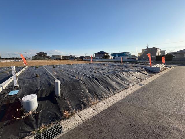 『金田西特定土地区画整理事業地内』の整形地！上下水・ガス引込済