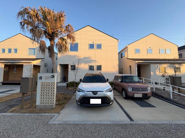 発展目覚ましい袖ケ浦駅北口まで平坦路です。（徒歩22分）