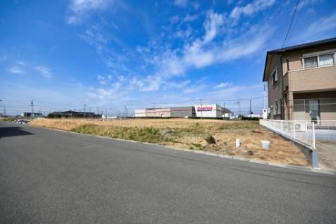 『金田西特定土地区画整理事業地内』の整形地！上下水引込済