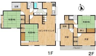 40.2坪広々とした間取り！