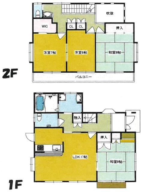 玄関上部は吹き抜けで明るく、浴室も1.25坪でゆったりです！