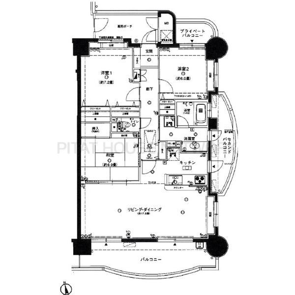 開放的な角部屋です！　