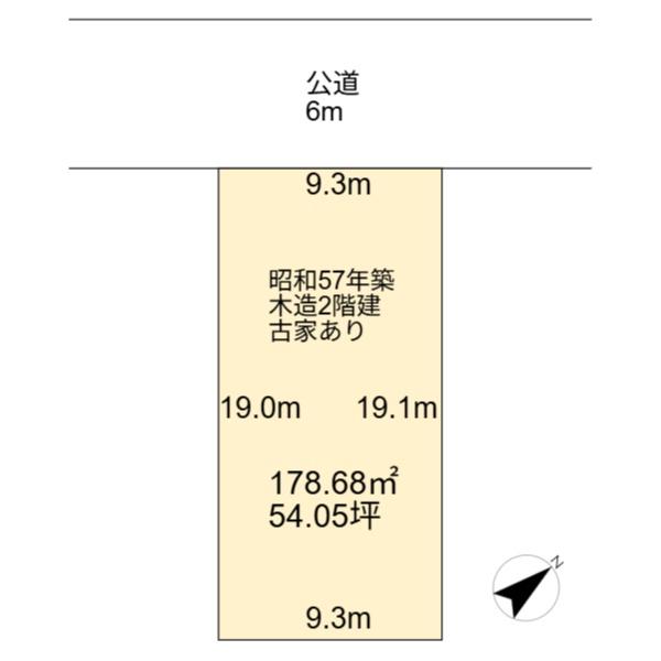 延床面積91.91㎡の木造2階建てあり