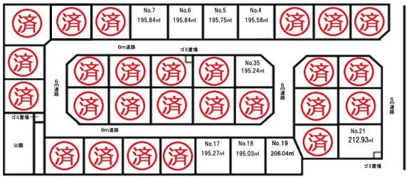 君津市人見土地 区画図