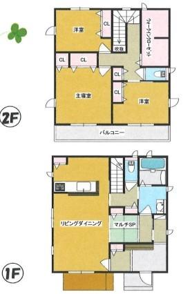 収納豊富な大空間！