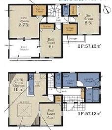 収納を重視した間取りです♪