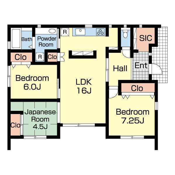 3LDKの使いやすい間取りです♪