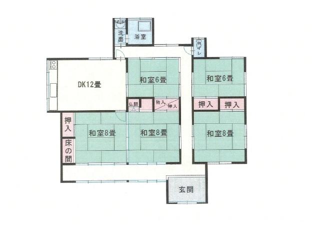 和室の続き間！広縁も陽当たり良好です！