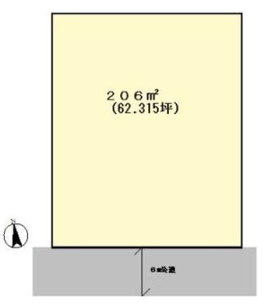 南道路の平坦地で間口も広々ですよ！