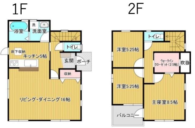 3LDKの間取