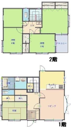 ゆったりとした広さのLDK、豊富な収納！陽当たりも良好です！